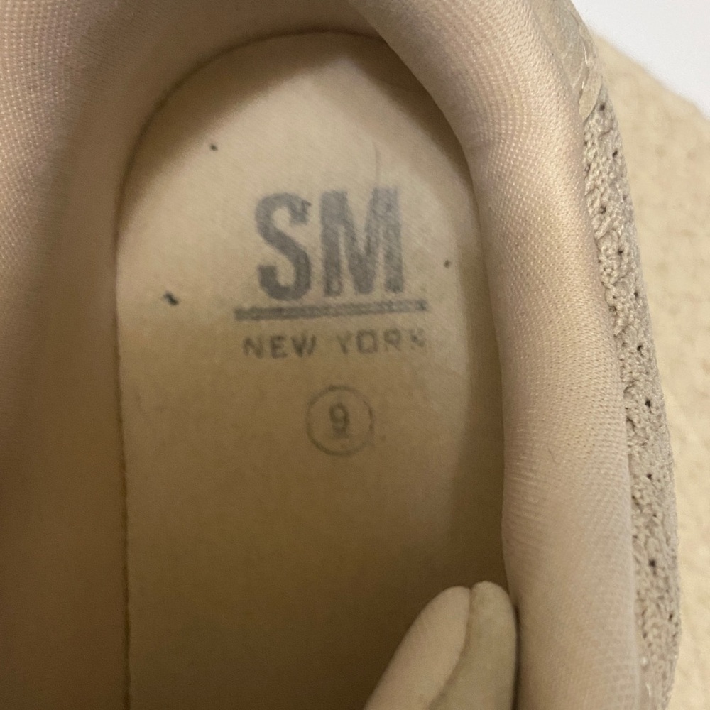 Steve Madden Women’s Neutral Beige Knit Lace-Up Sneakers size 9 - Picture 6 of 14
